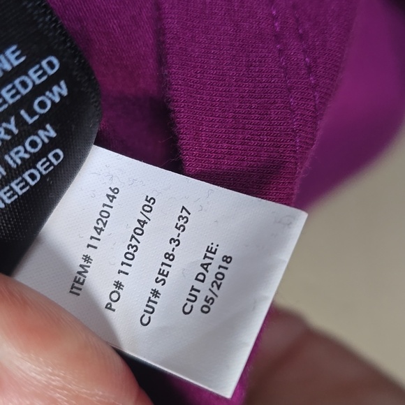 Torrid Foxy Berry Cut Out Off Shoulder Tee 3x - Picture 12 of 13